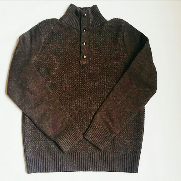 Men's Banana Republic Wool Mock Neck Sweater